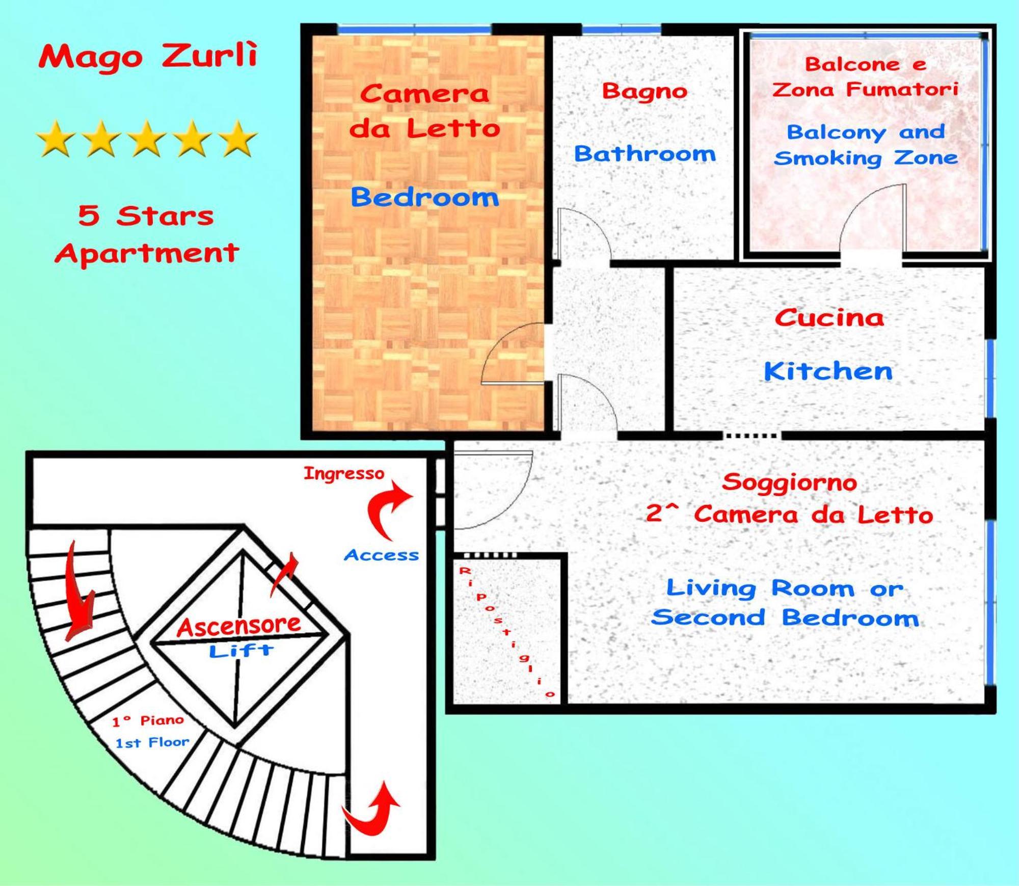 Mago Zurli' Apartment Болоня Екстериор снимка